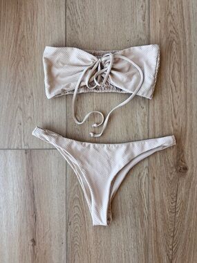 Stone Fox Swim Meadow Bikini Top Enki Bikini Bottom